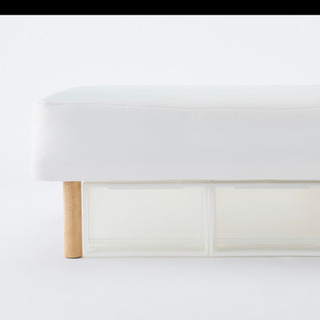 無印良品】脚付マットレス・高密度ポケットコイル・セミダブル