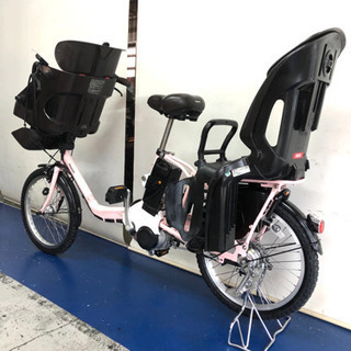 パナソニック ギュットミニDX 20インチ 3人乗り 13.2ah ピンク 電動