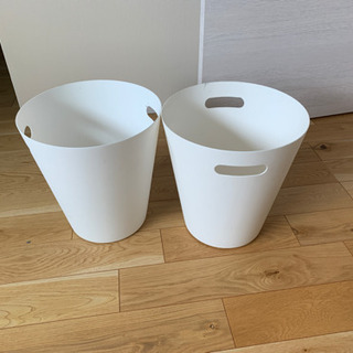 【決まりました】ニトリ　ゴミ箱　2個セットの画像