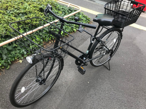 値下げ！自転車　26型　ブラック