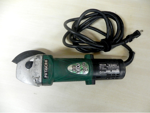 動作OK! 日立工機 HiKOKI 電気ディスクグラインダ 100mm G10SP4 ☆ PayPay(ペイペイ)決済可能 ☆ 札幌市 白石区 東札幌 ☆ アウトレットモノハウス