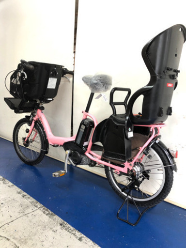 ブリヂストン アンジェリーノ　20インチ 3人乗り 8.9ah ピンク　電動自転車　電動アシスト
