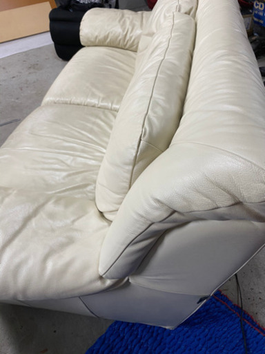 定価30万円■SACCOMODI ■サコモディ　イタリア製　総本革 3人掛け ソファー ダークブラウン レザー サコモディ フランスベ