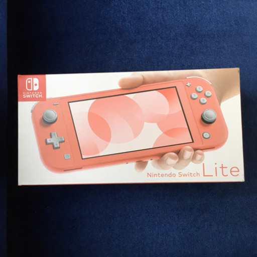 Nintendo switch LITE コーラル