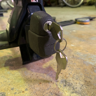 INNO ルーフキャリア スクエアベース IN-SU 鍵付きの画像