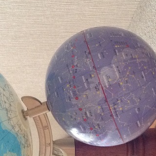 天球儀付き地球儀 、お譲りしますの画像