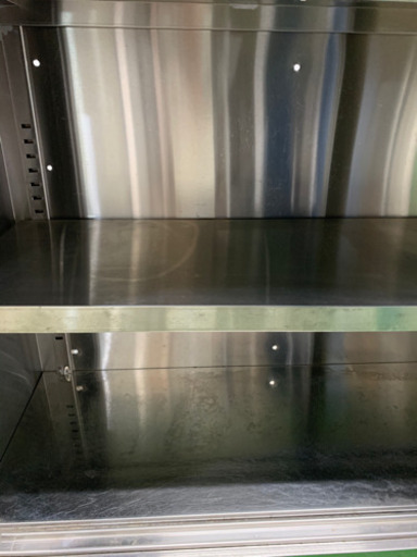 業務用　ステンレス　吊り戸棚　食器棚　W1200xD350xH600mm