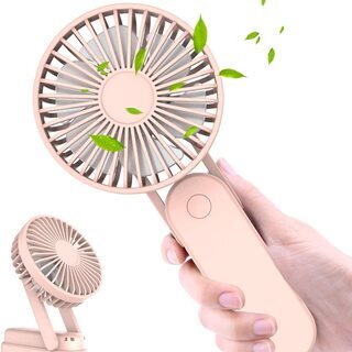 携帯扇風機 卓上扇風機 充電式 手持ち扇風機 小型 折りたたみス...