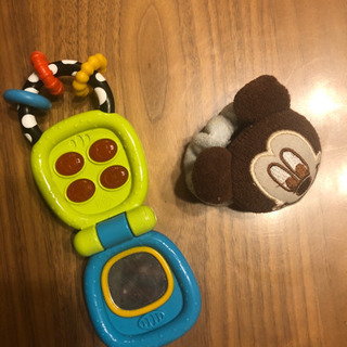 電話のおもちゃ&うでわ