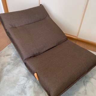 1人用 リクライニング ソファ 2脚セットの画像