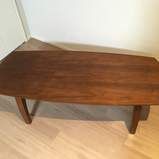 折り畳みロングテーブル　木製の画像