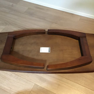折り畳みロングテーブル　木製の画像
