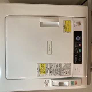 【保証譲渡可能20210818期限】日立6kg乾燥機 DE-N60WV スタンド付 DES-N76