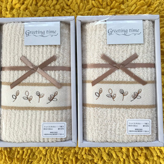 新品タオルセット‼️２組です^ ^の画像