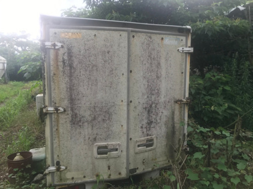 コンテナになります　少し洗えば綺麗になると思います