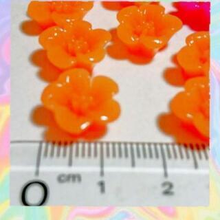 No.233   20個♡13㎜♡お花カボションフラワーカボションデコパーツの画像