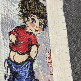 ヨーロッパ式刺繍絵タペストリー:  At the River ヨーロッパ式刺繍絵タペストリー: At the River