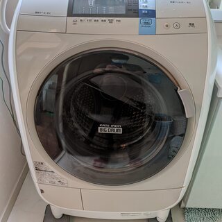 ★☆【使用頻度少なめ】日立 ドラム式 洗濯乾燥機 BD-V3600L 洗9k乾6k 2014年製☆★