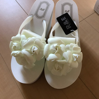 R&E サンダル 未使用 Lサイズ