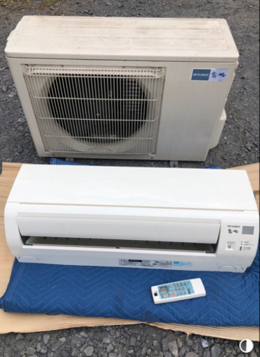 中古エアコン　取付込み