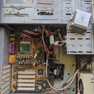 昔のPCパーツ