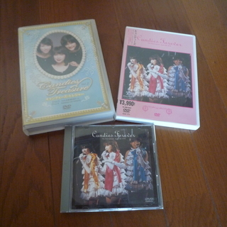 キャンディーズ　ＤＶＤ３種