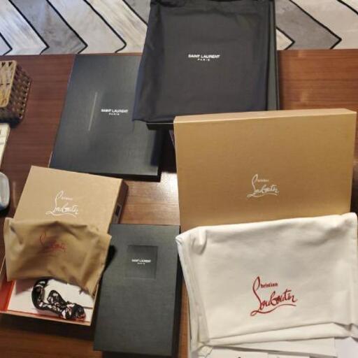 Christian Louboutin Yves Saint Laurent 巾着 箱