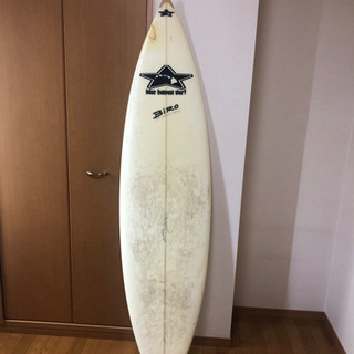 高知ローカルサーフボード 5'8\" フィン付き 高知ローカルサーフボード 5'8 フィン付き