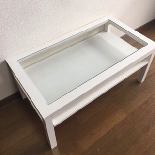 ガラステーブル値下げしましたの画像