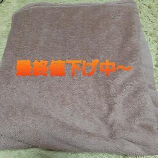 ニトリ　シングル毛布の画像