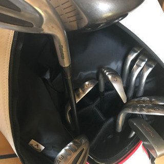 キャロウェイゴルフバッグ一式汚れの画像