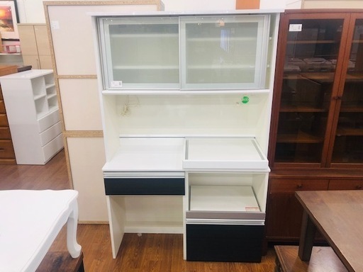 エスエークラフト　２枚扉食器棚【トレジャーファクトリー所沢店】