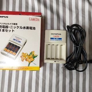 OLYMPUS BU-40SNH ニッケル水素 単３電池 充電器...