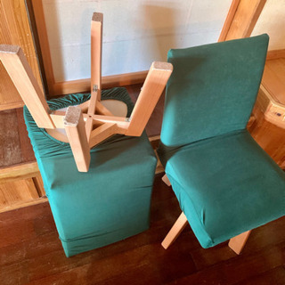 回転式チェア × ２の画像