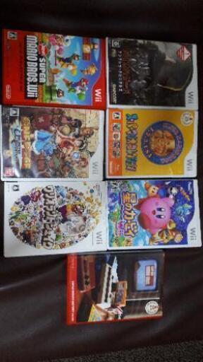 Wii ソフト7本＋マリオヒストリーのまとめ売り
