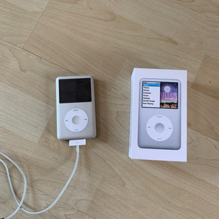 【中古】ポータブルオーディオ iPod classic 160GB シルバー[MC293J/A]