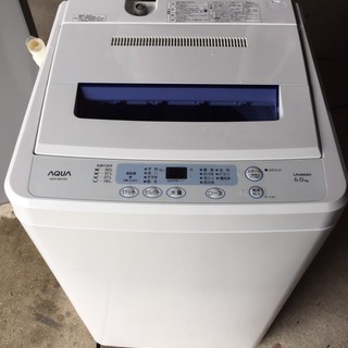 購入者決定　洗濯機　6㎏　A195