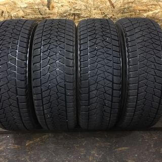 BS BLIZZAK DM-V2 225/60R18 18インチ スタッドレス 4本 2015年製 エスクード エクストレイル レクサスNX等 (TE316) クレジットカード QR決済可能