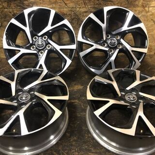 トヨタ CH-R 18インチ 18+7J PCD 114.3 POTENZA 225/50R18... トヨタ Ｃ－ＨＲ ＣＨＲ ZYX10 アルミホイール 1本 18インチ 18×7J +50