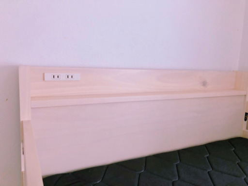 美品2段ベッドニトリマットレス付?シングル2つにもなります！