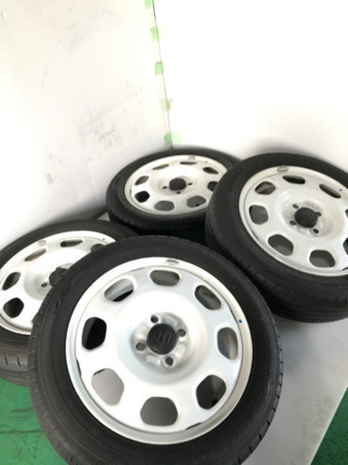 G-21☆165/60R15 ハスラー純正スチールセット☆