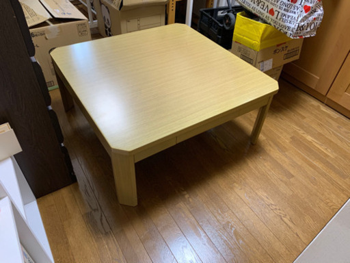 引き出し付きコタツ
