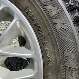 135/80R12 冬タイヤ＆アルミ