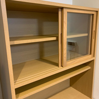 無印良品 食器棚(カップボード 幅88cm)