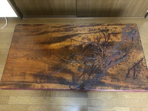 屋久杉　テーブル。