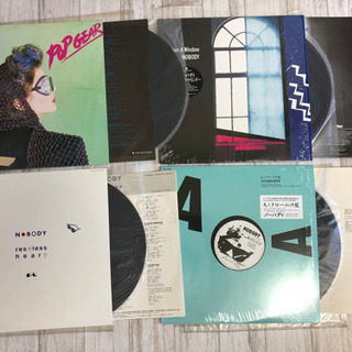 ノーバディLPレコード4枚の画像