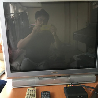 2001年製東芝テレビと地デジチューナーのセットです