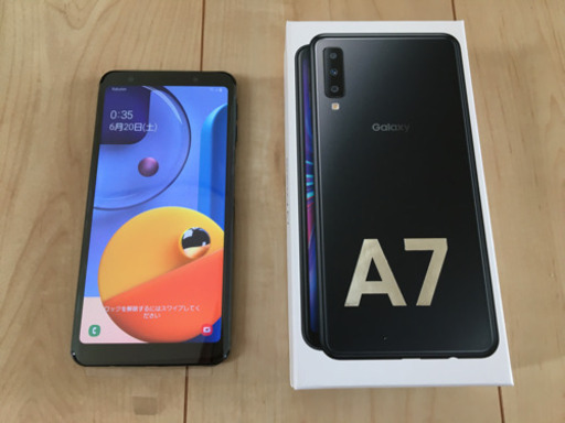 ★新品同様★Galaxy A7 simフリー スマホ