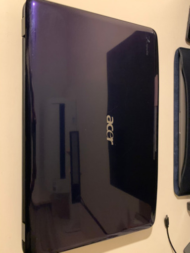 ノートパソコン　acre ASPIRE15インチ　core i5 4GBメモリ、500GB HDD