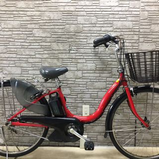 東京23区配達無料　新基準  ヤマハ　パスナチュラ　12.8Ah 大容量☆リチウム 電動自転車☆26インチ☆